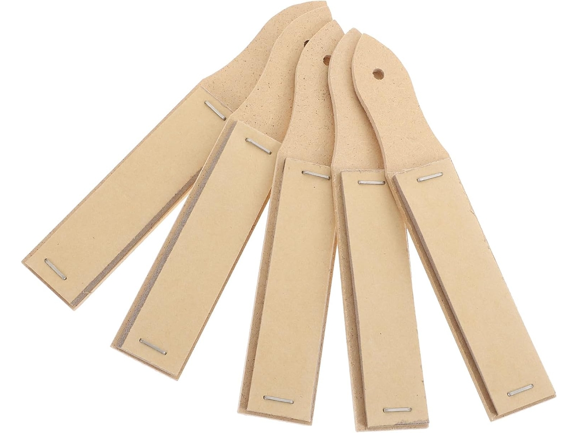 Conjunto de 5 Folhas de Lixa para Apontar Lápis, para Desenho Artístico CHABERLU