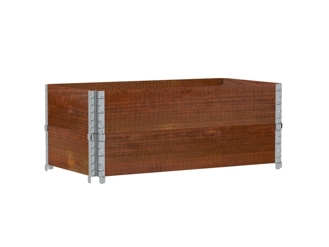 Pallet Collar, Pallet Collars Vidaxl Marrom Madeira (100 X 50 Cm)