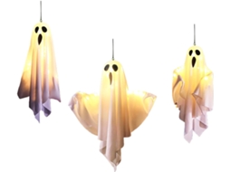 Decorações De Halloween Com Fantasmas, Assustadoras E Festivas