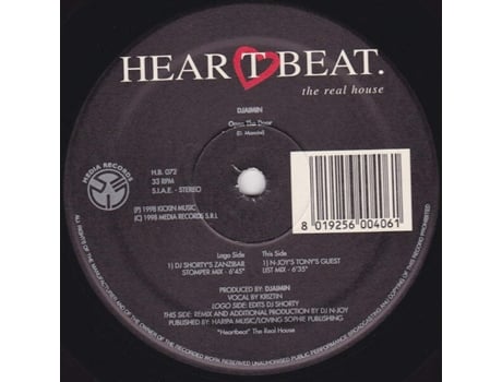 Vinil Open The Door Heartbeat
