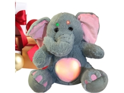 Almofada Luminosa De Elefante De Pelúcia, Macia, Para Sofá, Cama E Quarto