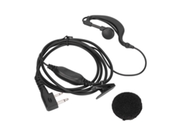 Fone de Ouvido Walkie talkie EOOCOO (uso em Forma de G com Microfone para Chamada Ptt)