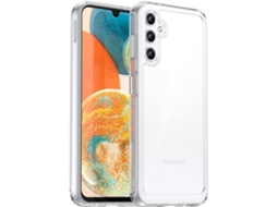 Capa Para Samsung Galaxy A34 (5g) Silicone Transparente Tpu Gel Case Gtrpesp Protetor De Tela De Vidro Temperado Movilearvayotoy