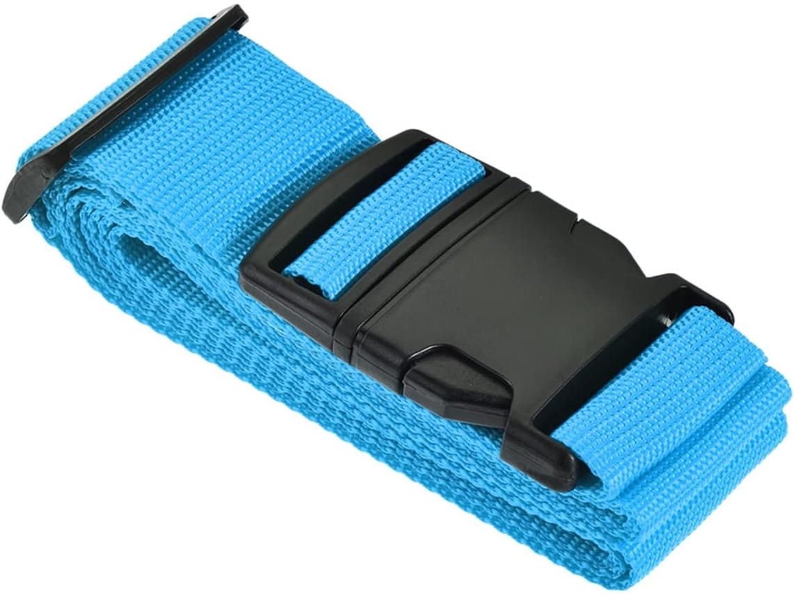 M Meterxity 1-pacote De Alça Bagagem Mala Acessório Viagem Ajustável Em Pp Com Fivela, Compatível Com Malas 79x2