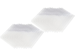 Baluue 50 Pochettes Foto Transparentes Formato A4 9 Compartimentos Páginas Protegidas Para Álbum De Fotos 3