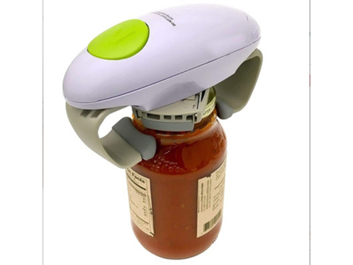 Lurelia Abridor De Latas Elétrico Automático, Um Toque, Para Idosos, 2 Pilhas Aa