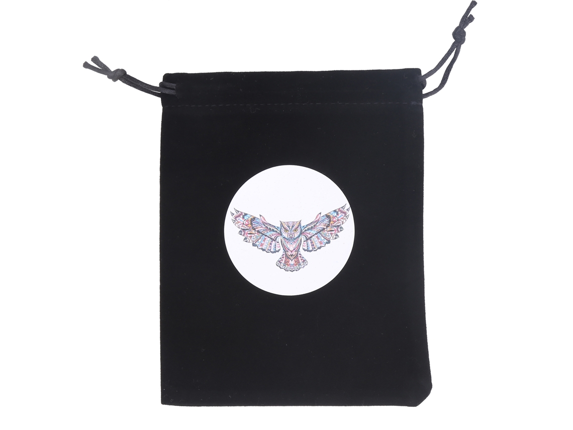 Bolsa de Tarot 15x11.5cm Bolsa de Cordón para Cartas de Juego Joyas Monedas Accesorios Almacenamiento