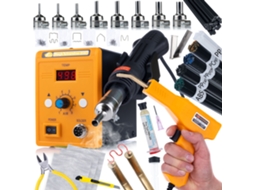 Kit de Soldagem e Reparo ROSFIX 858d 700w - Estação - Bicos e Varetas - para Plástico