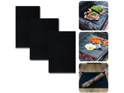 Unidades Manta Teflon 40x33cm Airfryer Grelha Churrasco Antiaderente Prática E Fácil Uso Gokoco