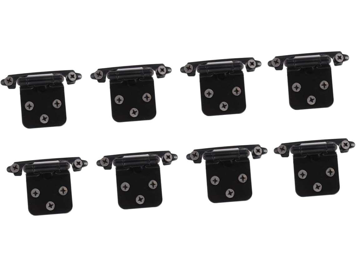 Wooneky Conjunto De 8 Aço Ocultas Para Armários Operação Suave E