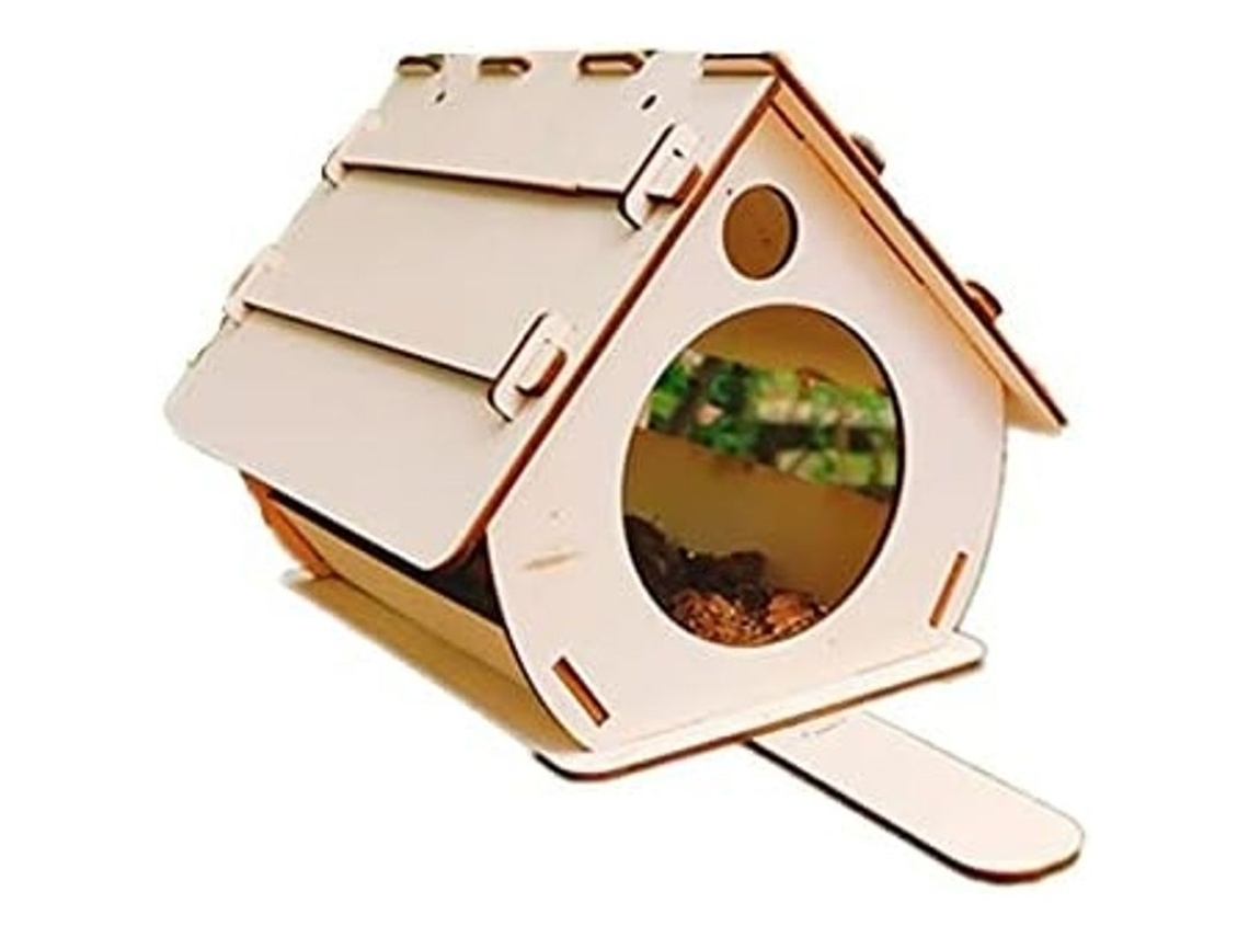 Kit De Casa De Pájaros De Madera Diy Para Jardín, Actividad Familiar Y Regalo Ideal Para Observar Aves