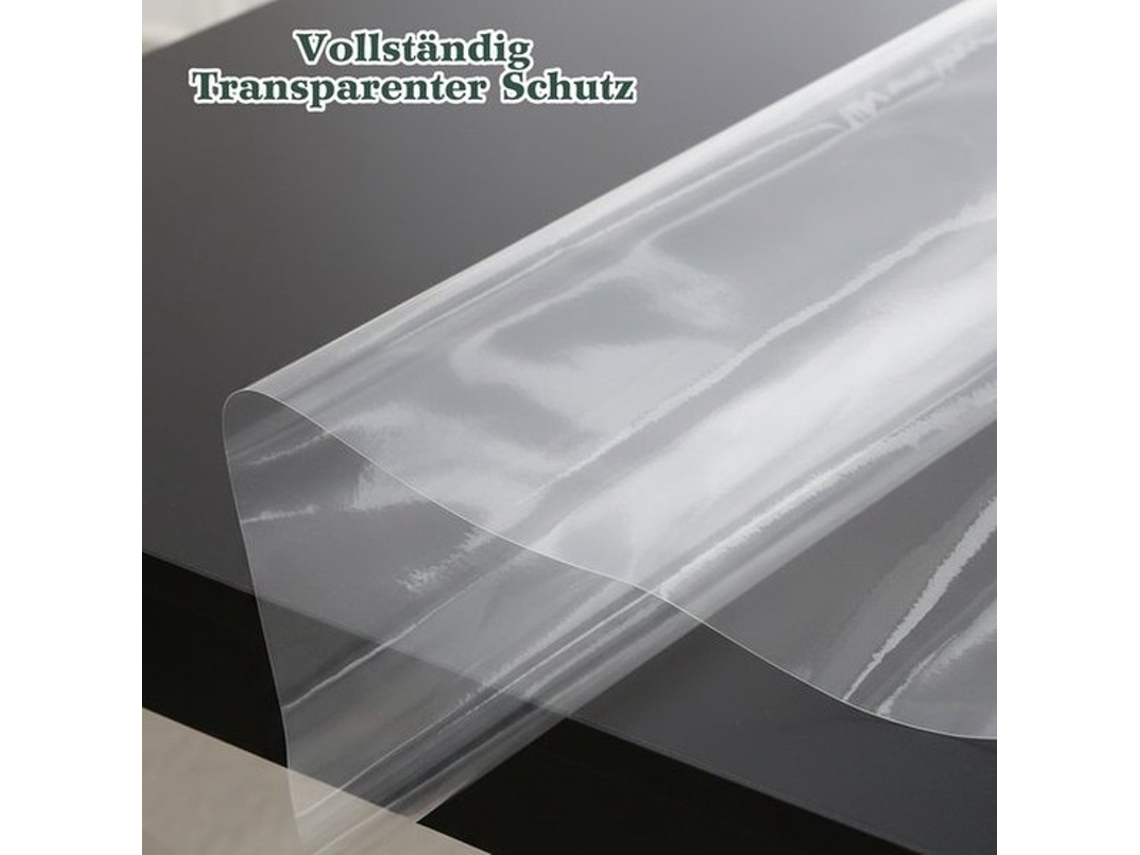 Tecnicidade - Tábua De Mesa Transparente E Lavável 140 X 200 Cm Para Proteção Da Mesa