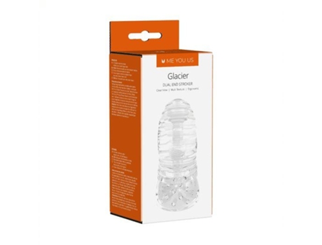 Masturbador Dupla Final Stroker Transparente ME YOU US