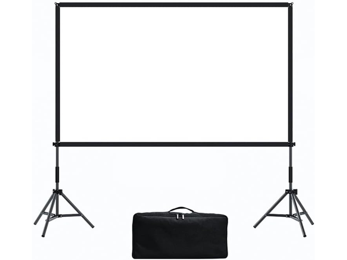 Tela de Projeção 4k Hd, Adequada para Uso Interno Ou Externo, 100 X 120 Polegadas. SFUSHOS