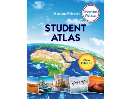 Livro merriam-webster's student atlas de merriam-webster (inglês)