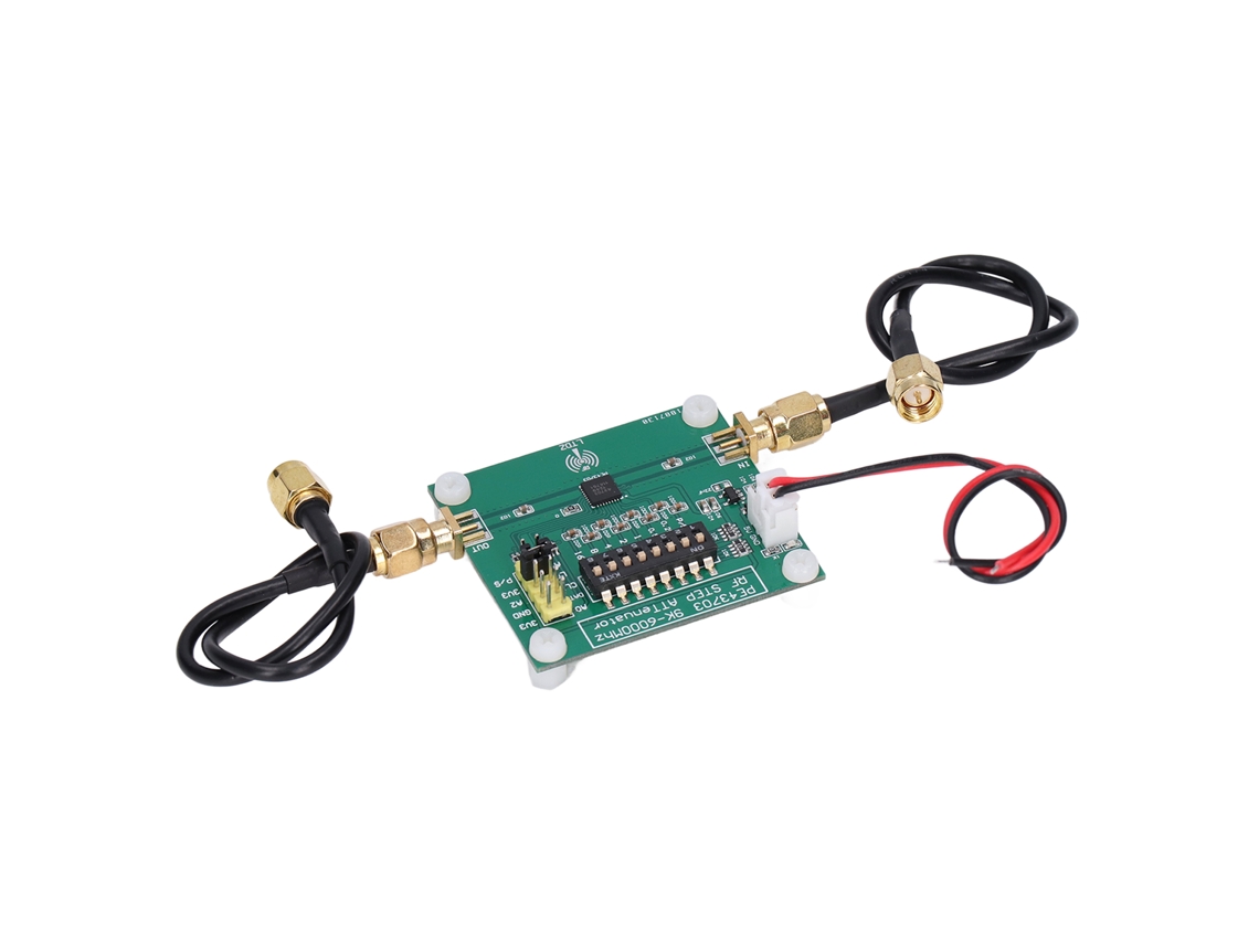 Laxiscreed Modulador De Rf Digital Com Ajuste De 0,25db A 31,75db Para Bandas De 9khz A 4ghz