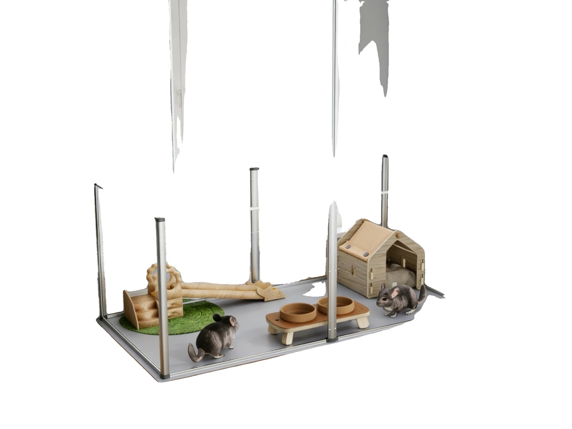 Cercado Acrílico Hamster Play Pen