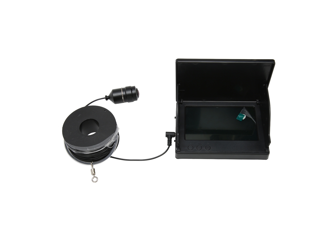 Câmera De Pesca Subaquática 4.3'' Tn Ip67 190° 30m Visão Noturna Vídeo