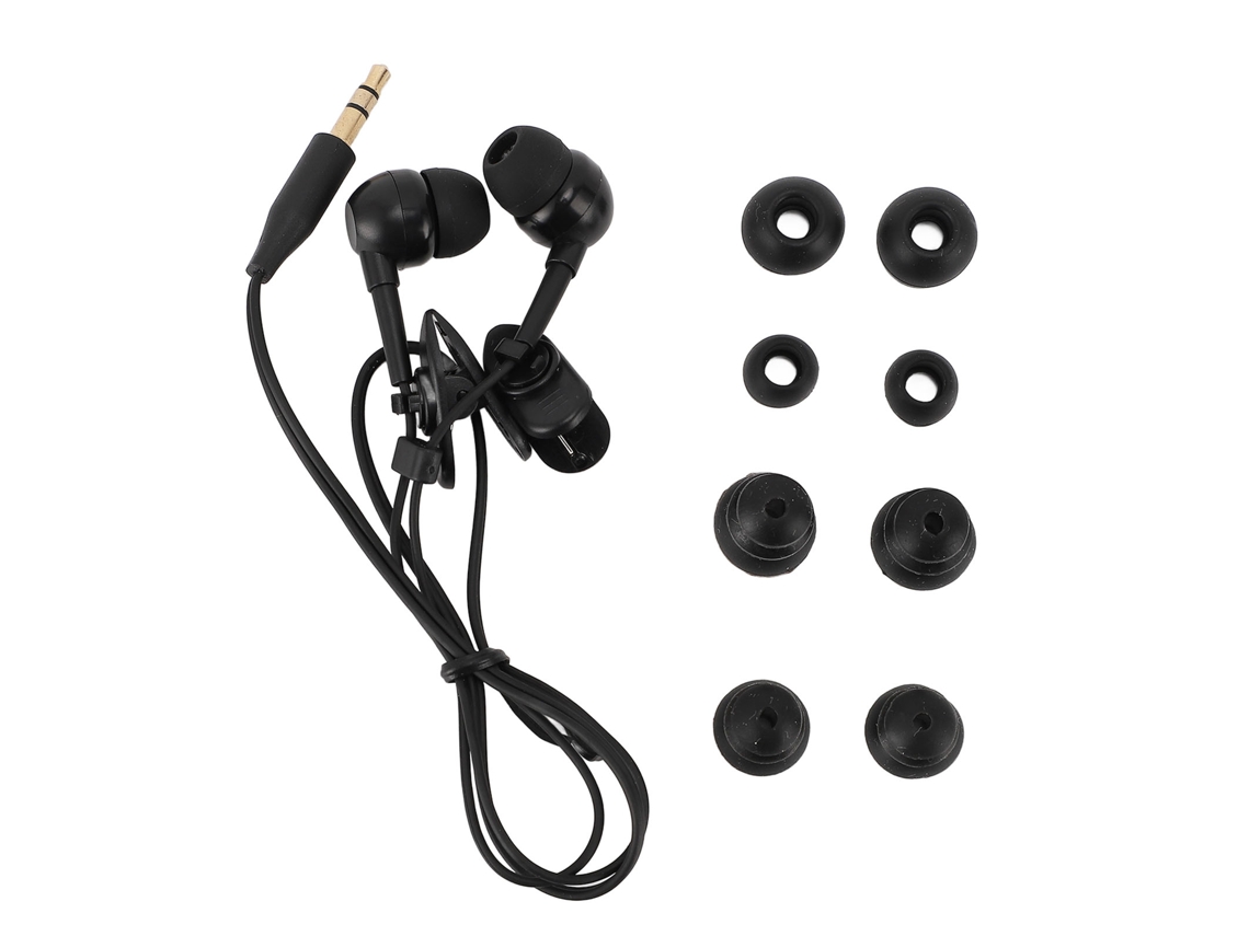 Auriculares impermeables IP68, cable corto 40 cm, conector 3,5 mm, para nadar, surfear, correr