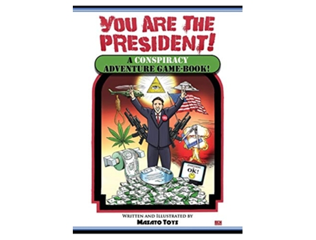 Livro You Are The President A Conspiracy Adventure GameBook de Masato Toys (Inglês)