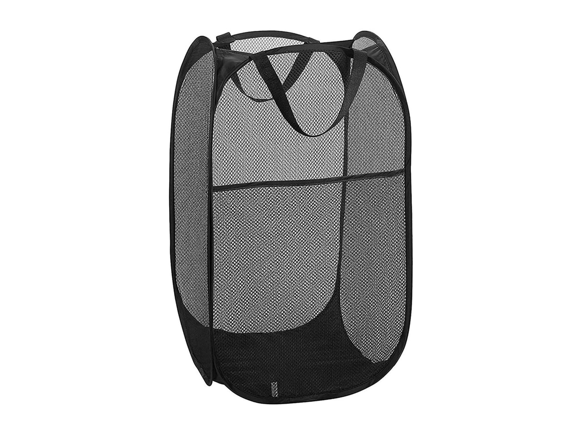 Cesto de Roupa Suja Dobrável, Respirável e Reforçado, em Nylon. GOKOCO
