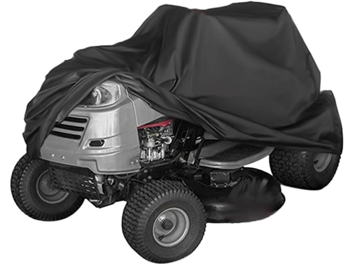 Capa Impermeável para Cortador de Grama, Preta, Tamanho P, 170 X 61 X 117 Cm, Proteção. SFUSHOS