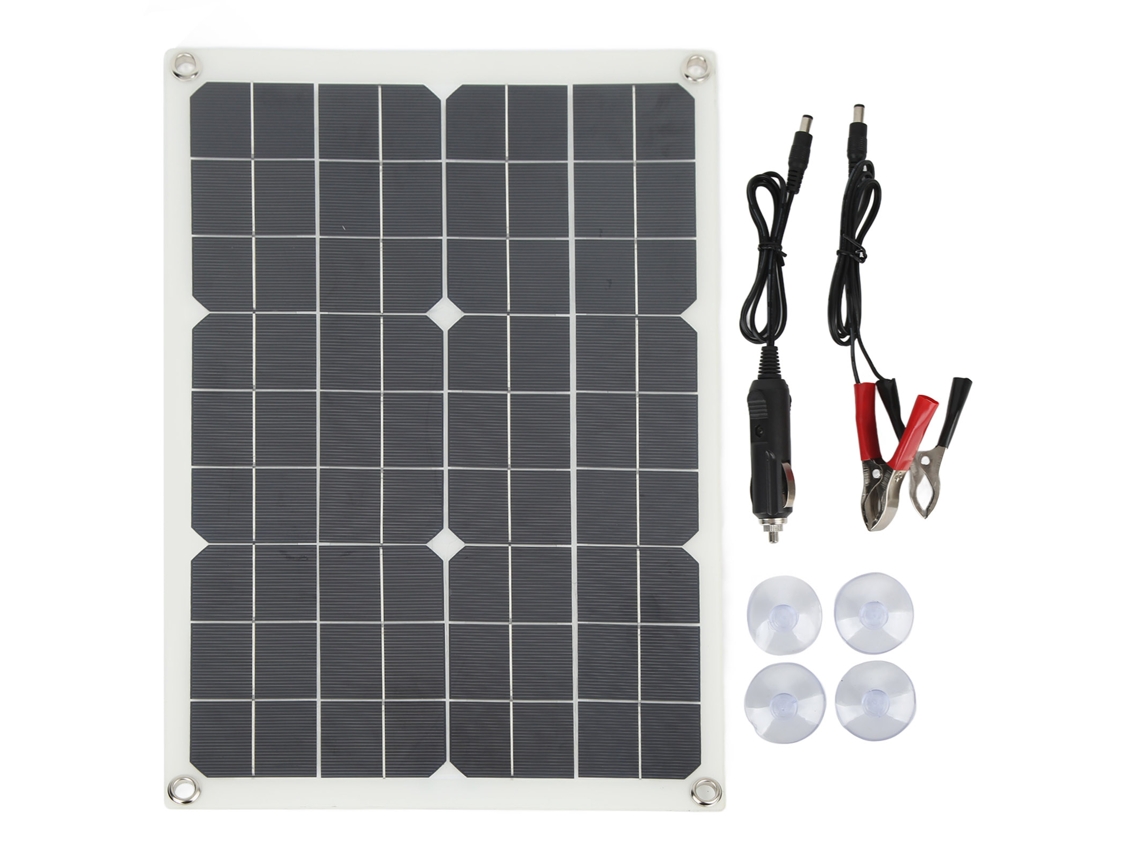 Painel Solar Flexível 20w 18v Monocristalino Primerox