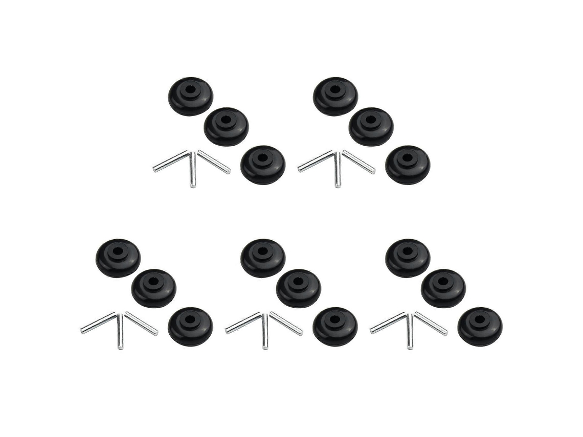 15 Eixos E Roletes Para Cabeçotes Motorizados, Rodas De Eixo Pequeno Para Substituição De Cabeçotes De Aspiradores De Pó._glo