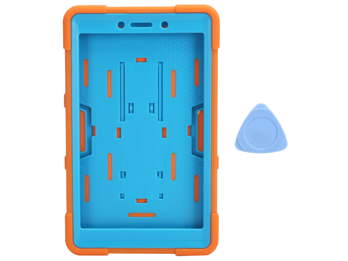 Capa Protetora (proteção Do Dispositivo Sem Mãos) Para Galaxy Tab A T290 Laranja