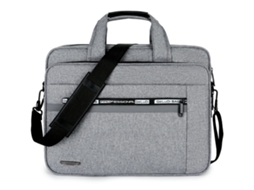 Bolsa Para Portátil Lurelia, Compatível Com Portáteis/tablets Até 15", Cinza, Lonatamanho 15 Polegadas