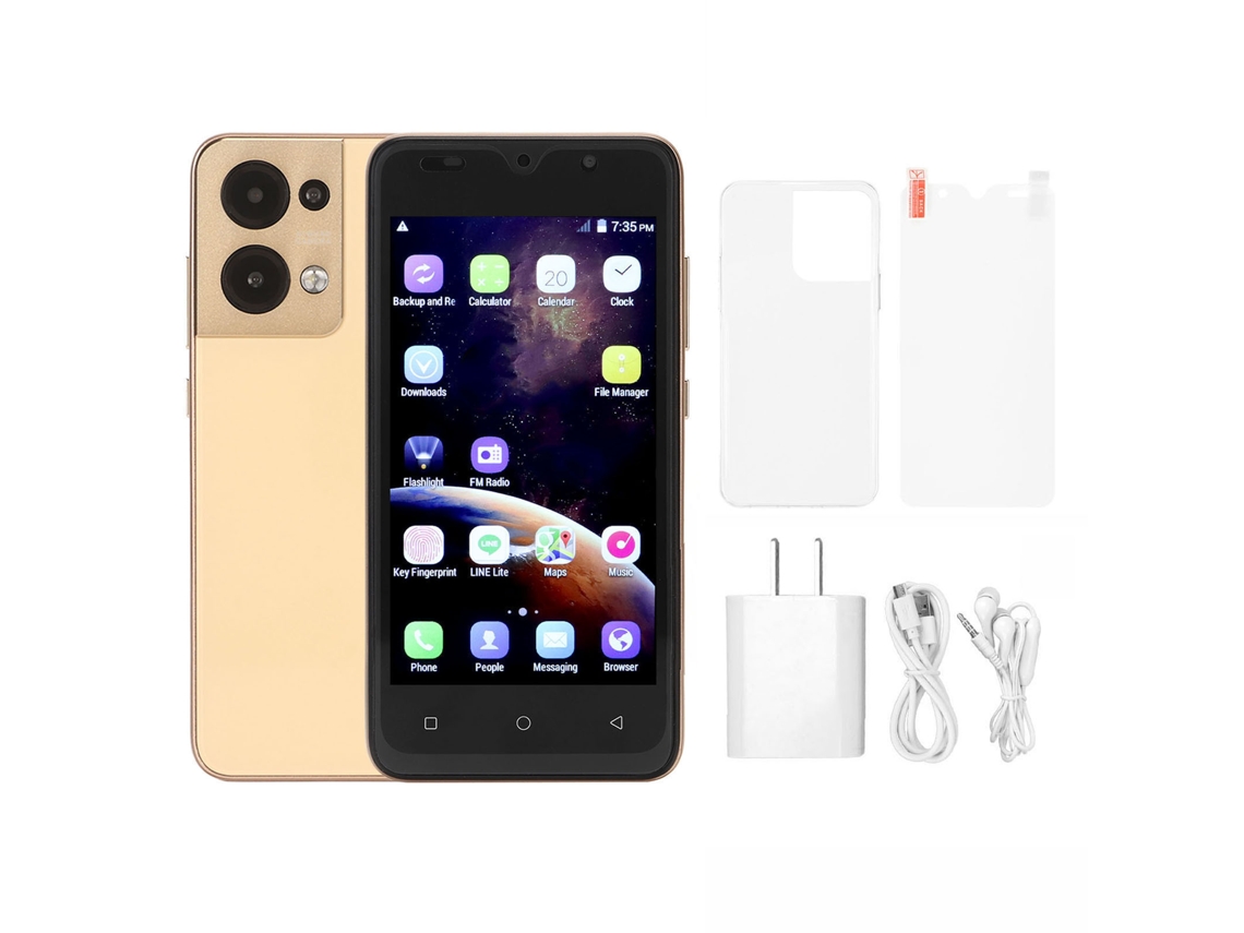 Smartphone Laxiscreed 5.0" Com Dual Sim E Câmara Dupla, Desempenho Eficiente E Design Moderno