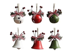 Sinos De Metal Para Árvore De Natal, Enfeites Pendurados Para Árvore De Natal. Olysi Shop