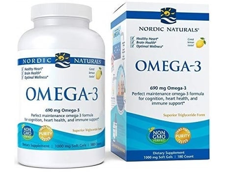 Nordic Naturals Ômega-3 690Mg Limão 180 Pérolas 180 Unidades NORDIC NATURALS