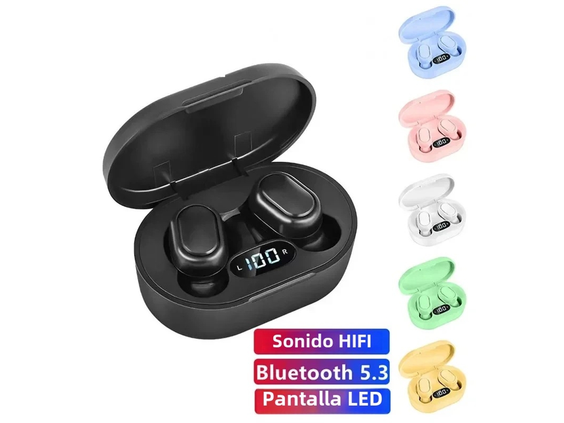 Fones de Ouvido Sem Fio TWS Bluetooth Microfone À Prova D'água Controles Música Movimento MDUG
