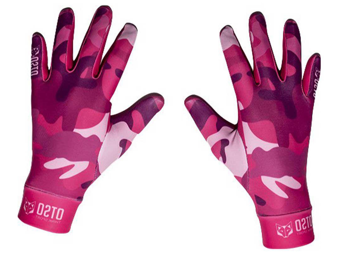 Luvas para Homem OTSO Endurance Rosa para Corrida (M)