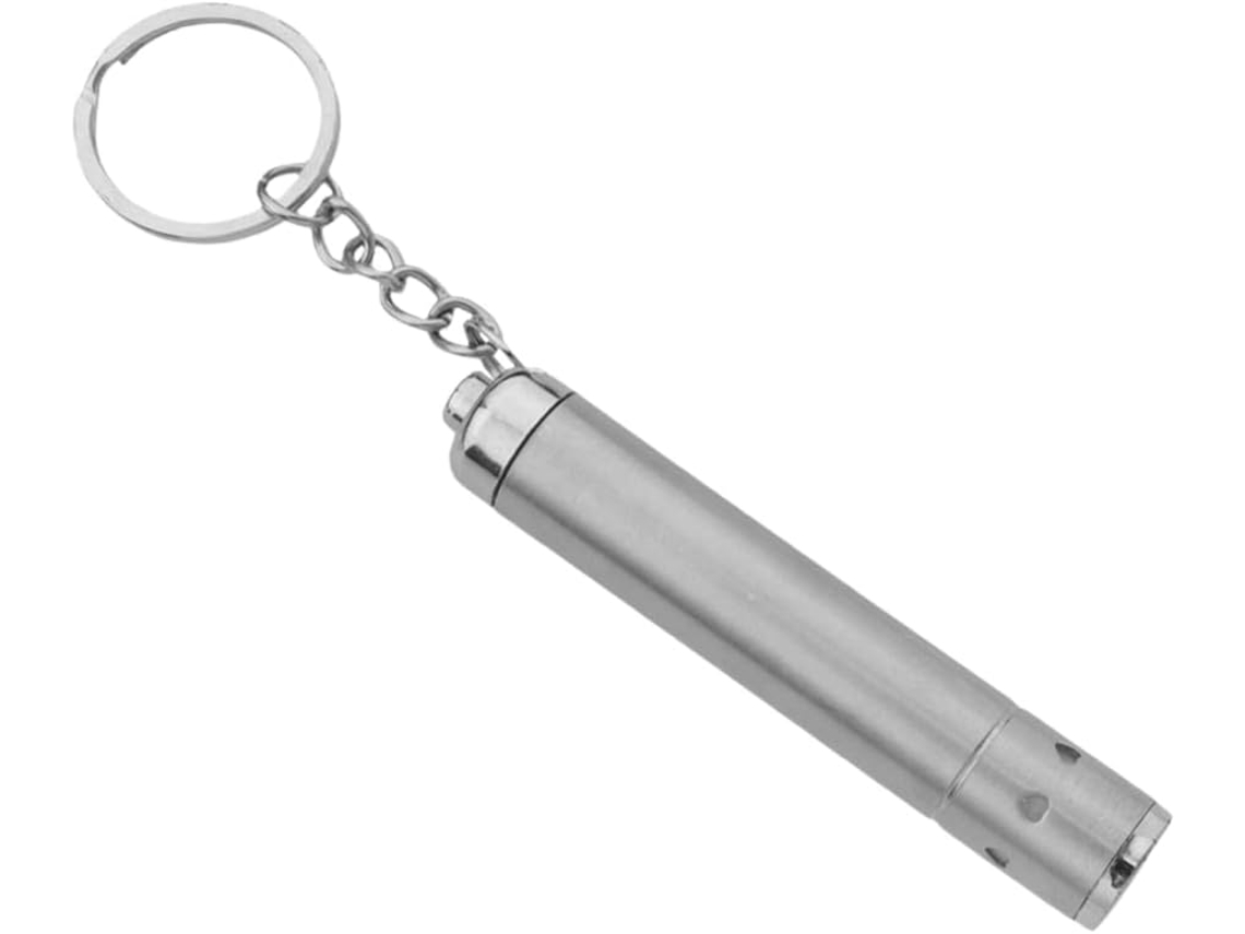 5 Mini Chaveiros Air Coins Lanterna De Bolso Led Ultra Potente E Compacta