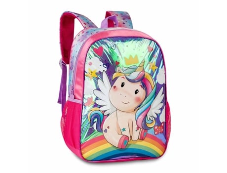 Mochila Clio Unicórnio 2025 40x30x13cm Un3495j