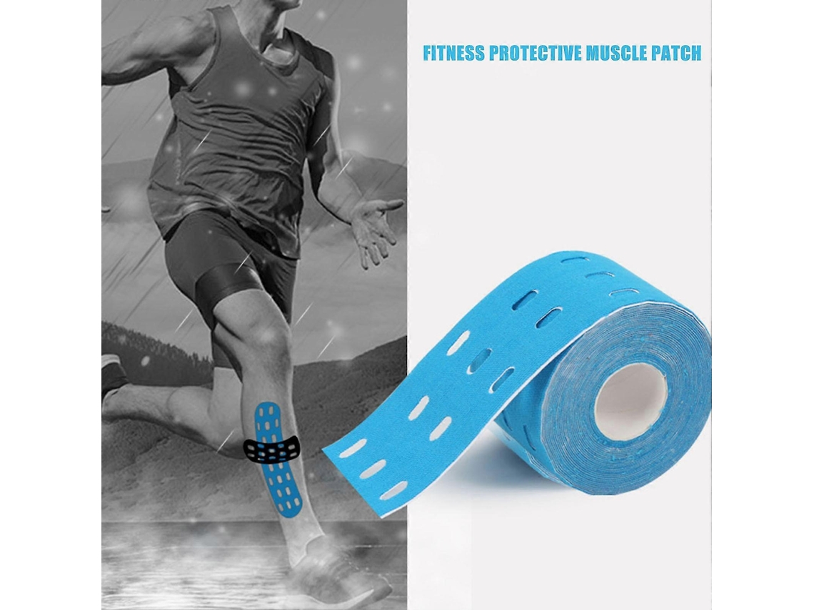 O ajuste elástico esportivo Kinesiology oferece suporte e aumenta a mobilidade. Adesivo adequado para Cotovelo, ombro, pulso Zd R Slowmoose.