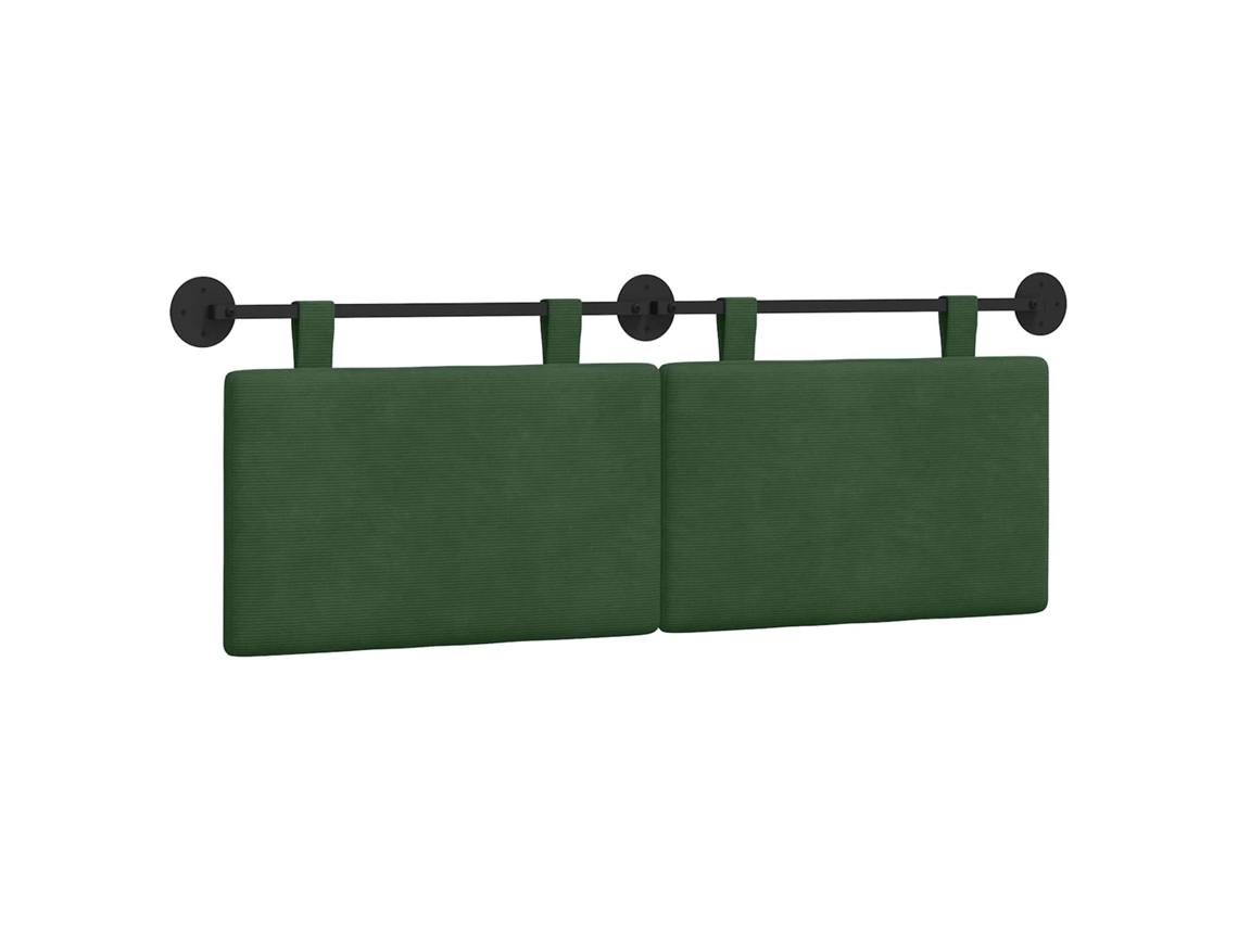 Conjunto 1 Cabeceira Suspensa Vidaxl Verde Cordão (150 X 55 X 5 Cm)
