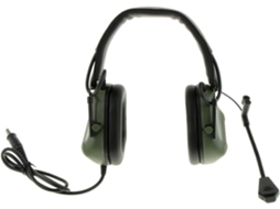 Fone De Ouvido Eletrônico Compacto Com Ajuste Altura, Microfone Removível Incluso, Ideal Para Cosplay E Esportes Ao Ar