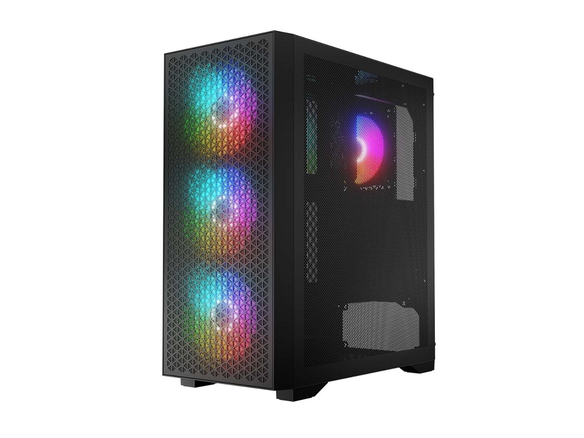 Dart Pro Argb Midi Usb C Pc Case Preto Logic