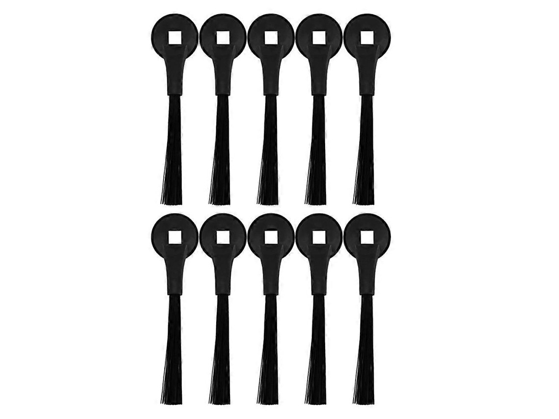 Kit Com 10 Escovas Laterais Compatíveis Com Os Robôs Aspiradores Shark Iq R101ae, Rv1001ae E Rv1000.