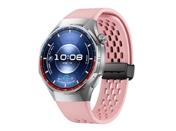 Bracelete para Huawei Watch Gt 6 Pro XIAOMOYU em silicone com fecho magnético dobrável preto rosa