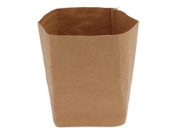 Sacola de Papel Kraft Lavado Impermeável para Armazenamento de Alimentos e Vasos de Plantas | S/MARCA
