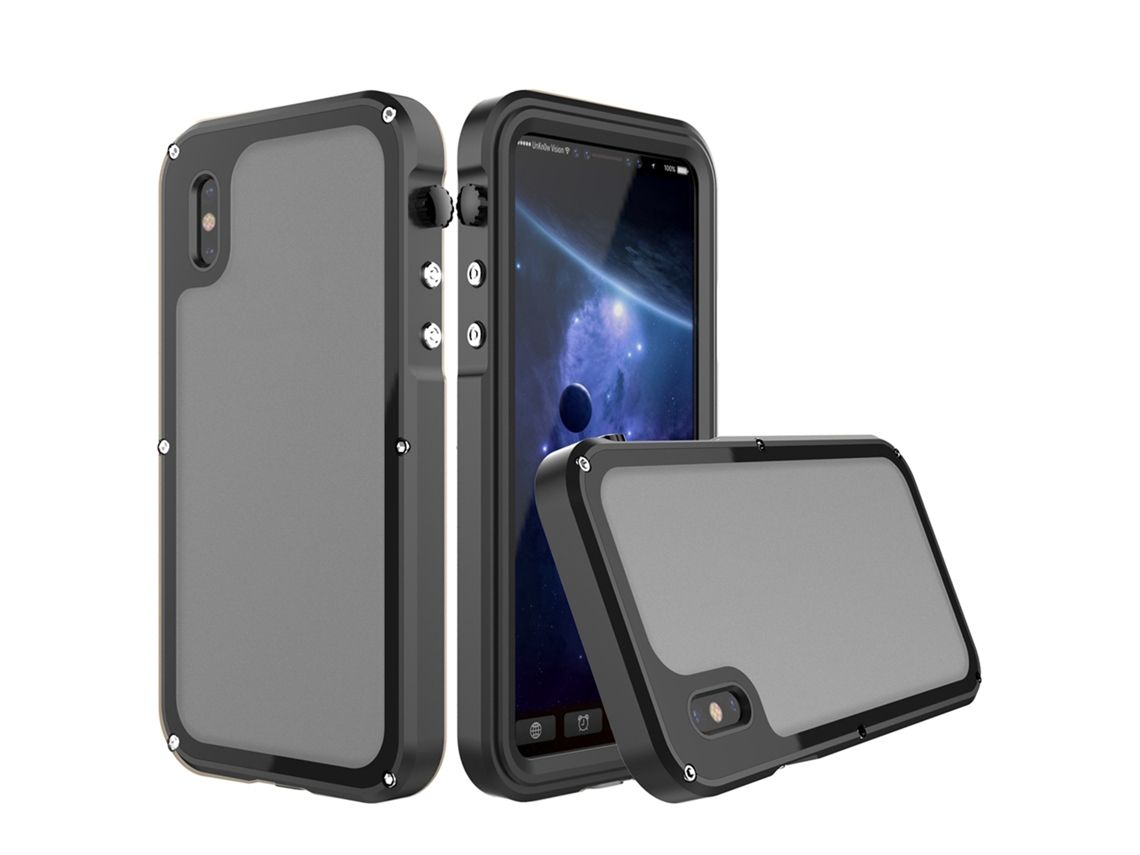 Capa à Prova d'Água para iPhone X EOOCOO (total, selada)
