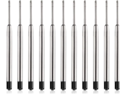 Tatuo 30 Canetas Esferográficas Substituíveis Caneta de Metal BRILVIBERA