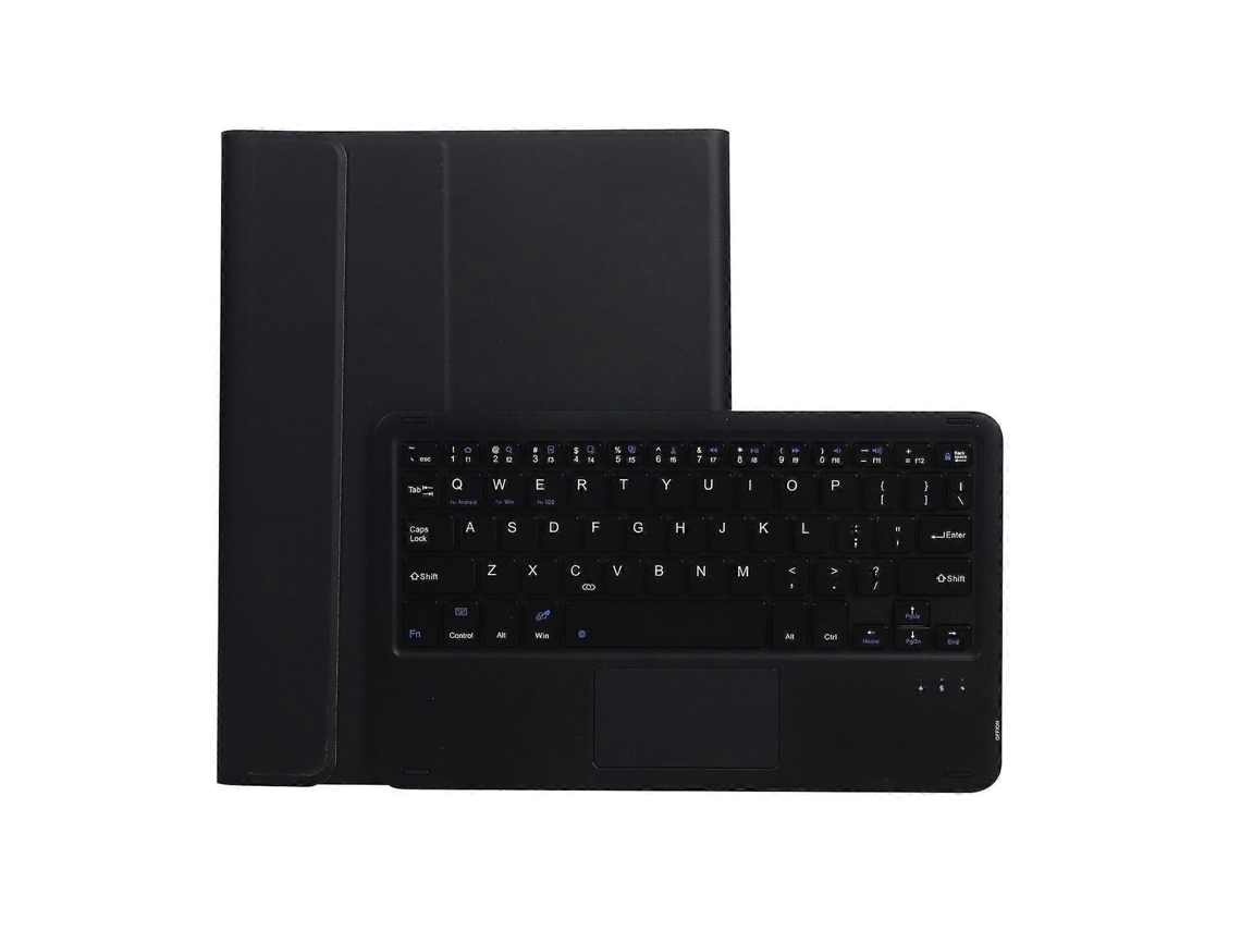 Capa Para Tablet Huawei Matepad 11 2021 Aw11-a, Ultrafina, Em Tpu Com Textura De Pele De Cordeiro, Teclado Bluetooth, Touchpad E Suporte.
