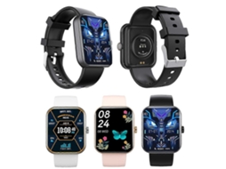 Lurelia Relógio Inteligente, Modelo F16, Bluetooth, Monitor Cardíaco, Chamadas, 2.0 Polegadas, 2,0 Polegadas, Android5.0 Ios10.03, Resistente À Água