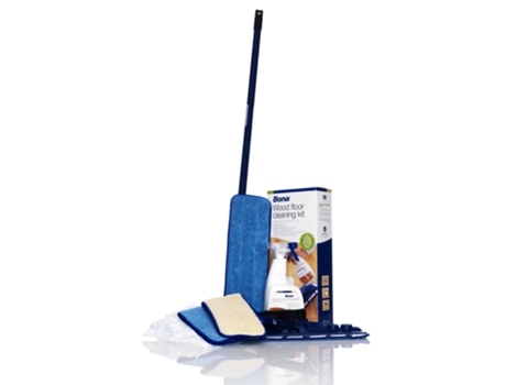 Bona Wood Floor Cleaning 1 Litro + Kit per la manutenzione di tutti i parquet in legno