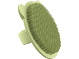 Escova Corporal Esfoliante E Massageadora De Silicone Macio, Ergonômica E Portátil Para Banho Higiene Pessoal, Suave